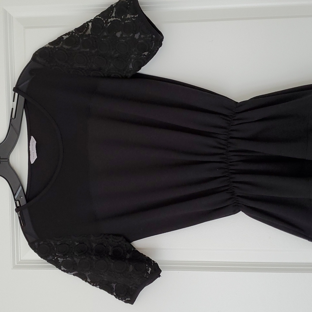 NWOT Black Mini Dress Size S
